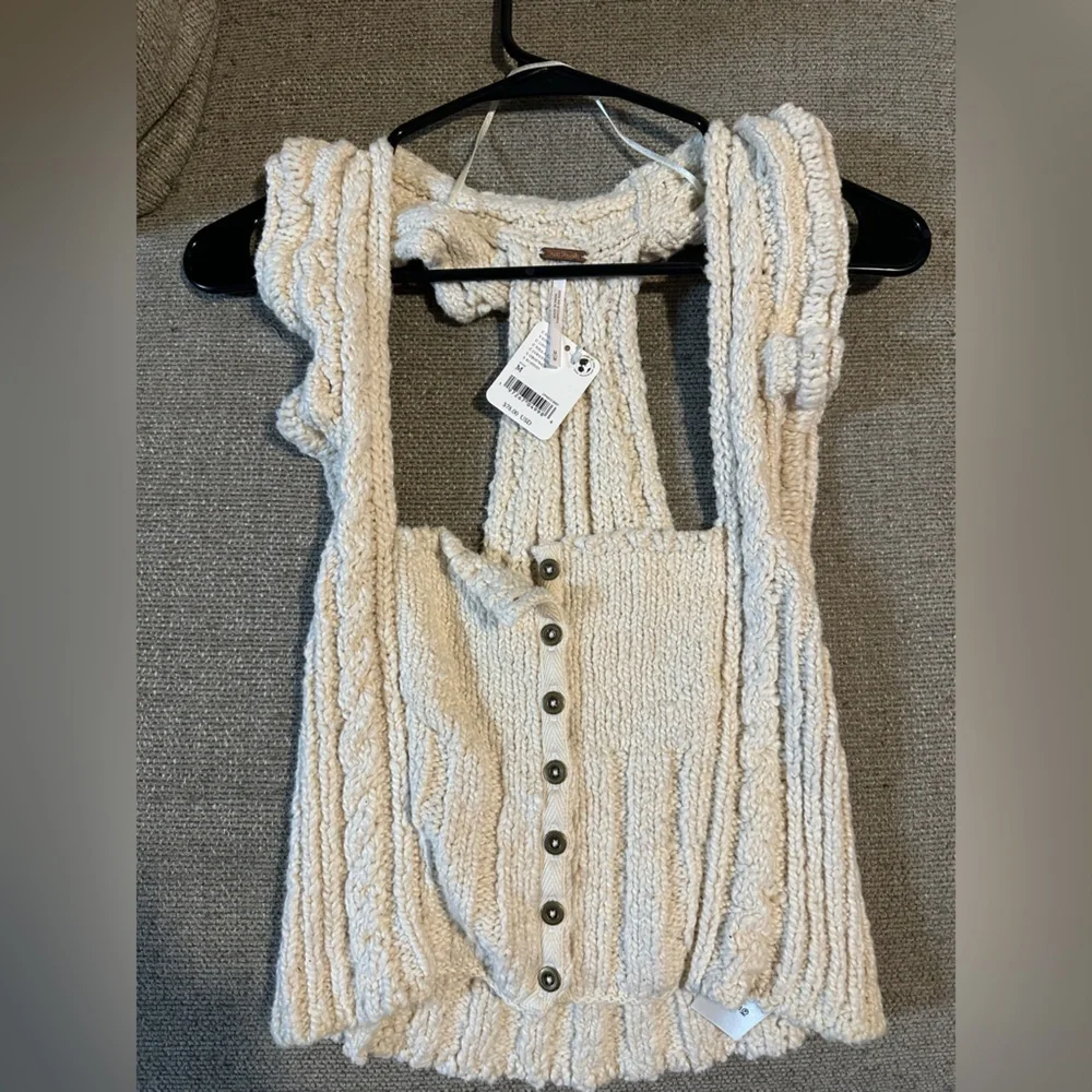 Brand new Free People knit top - Picture 1 of 4